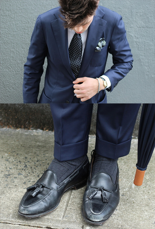 black-and-navy