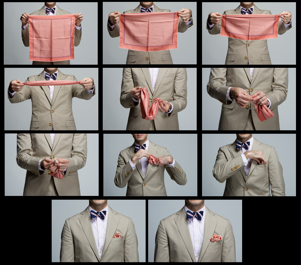 Ways To Fold The Pocket Square Paul Mcgregor How To Fold