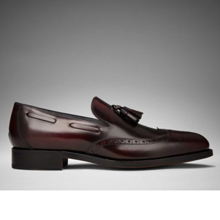 pale brown loafers