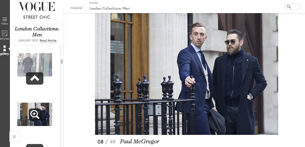 Vogue LCM AW15 Feature