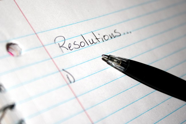 how to keep resolutions